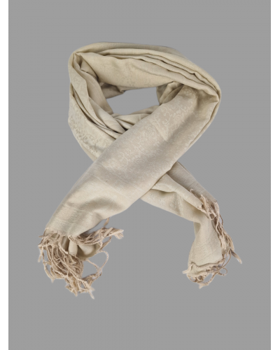 Echarpe classique Beige