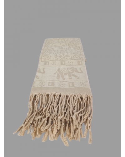 Echarpe classique Beige